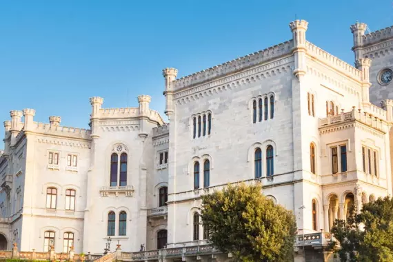 Villa antigua en Trieste, Italia